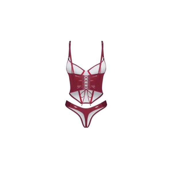 Redya Corset et string rouge